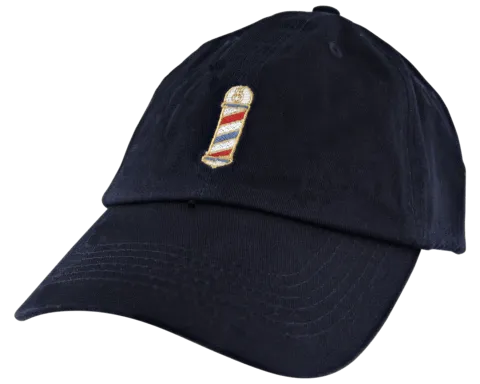 Barber Pole Dad Hat