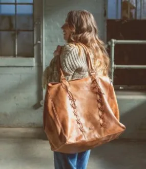 BedStu Rebekah Bag, Tan Rustic