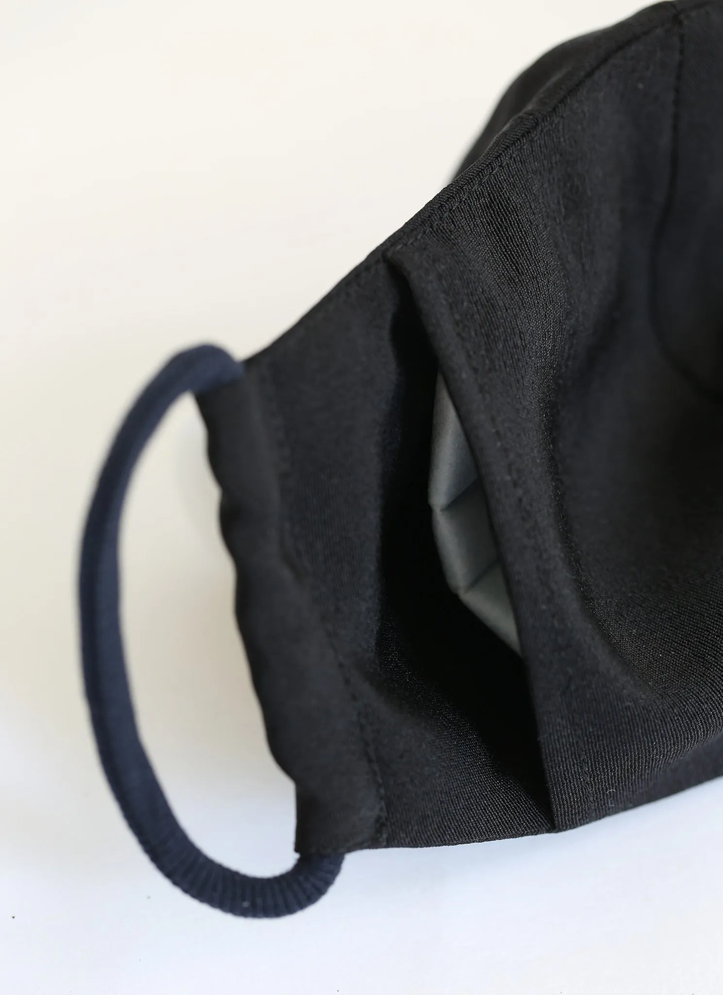 Black Silk Filter 4-Layer Reusable Face Mask