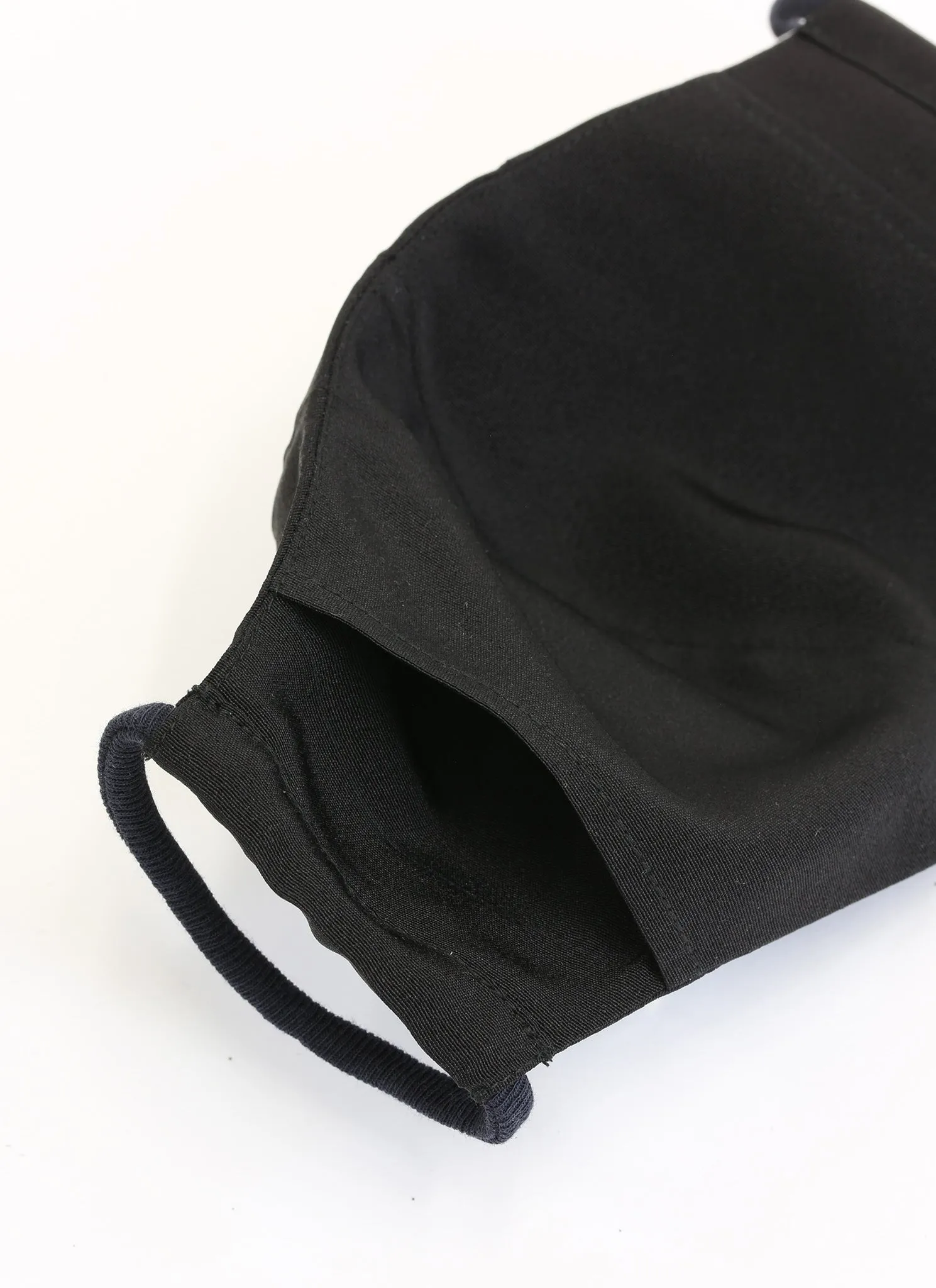 Black Silk Filter 4-Layer Reusable Face Mask