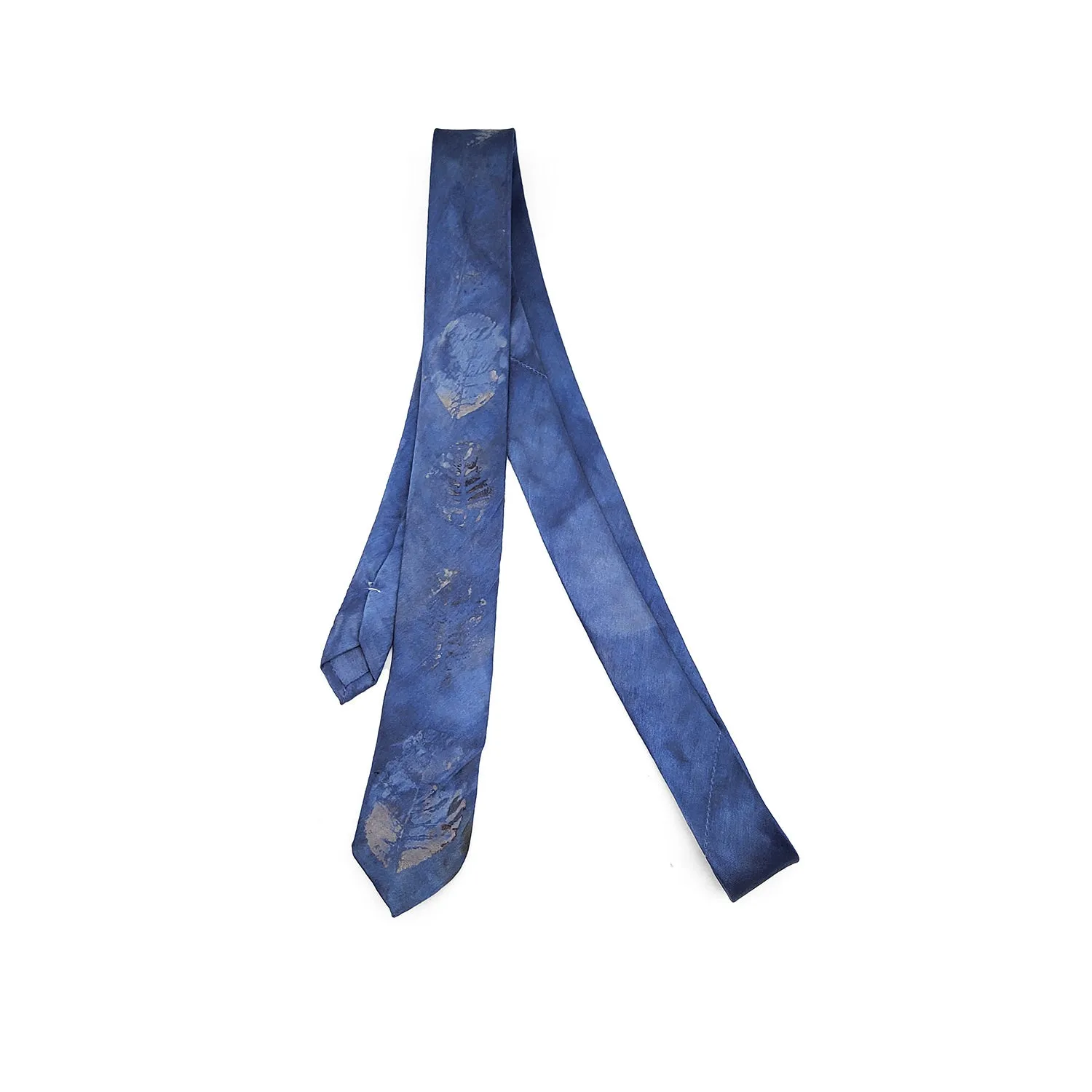 Blue Silk Necktie