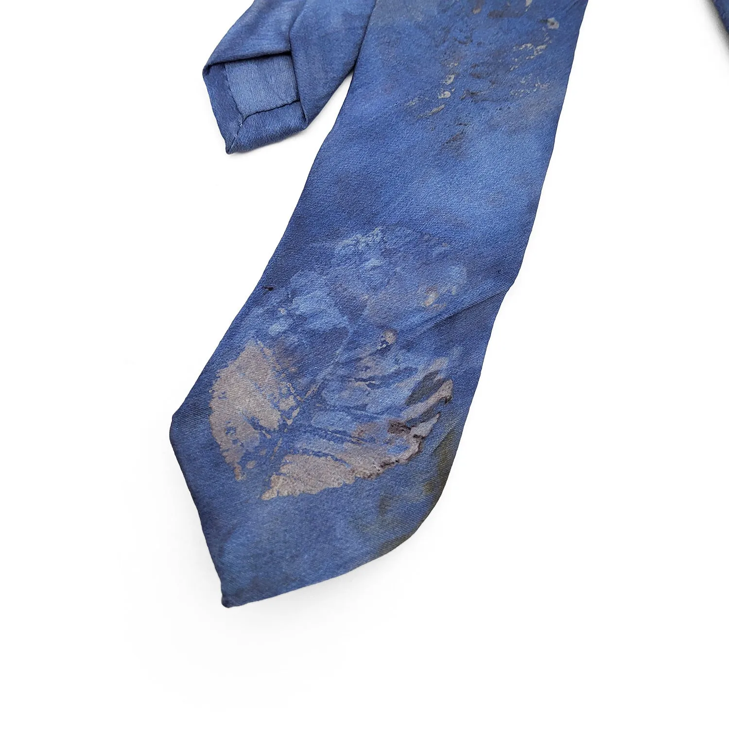 Blue Silk Necktie