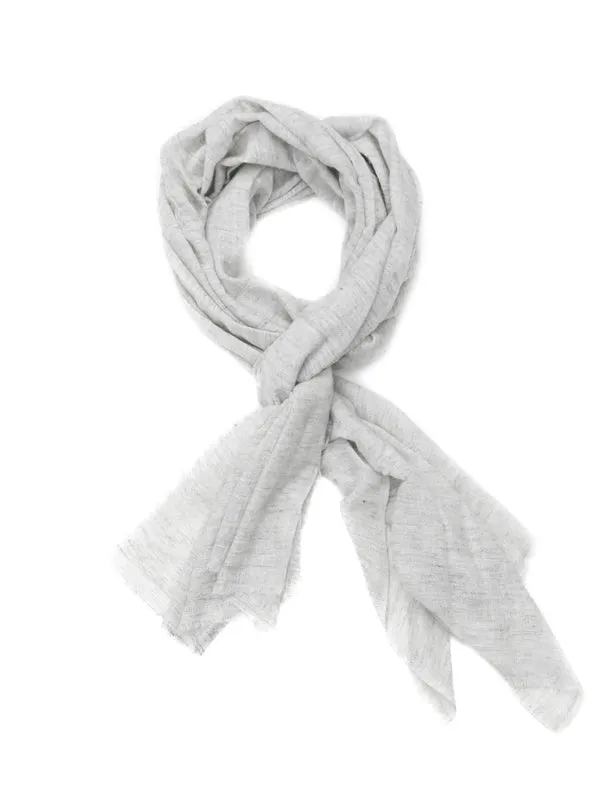 Cashmere Scarf: Cool Fog