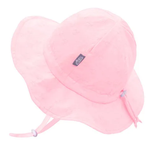 Cotton Floppy Hat - Pink Daisy