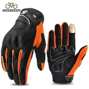 Cycling Gloves Racing Breathable Full Finger Protective Touch Screen Guantes Racing Moto Motocross Outdoor Sports Gloves