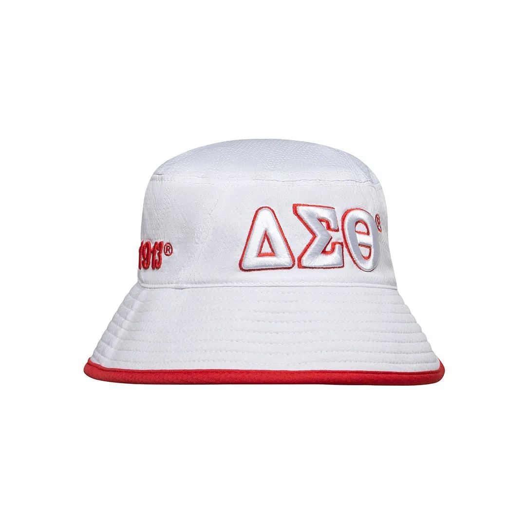 Delta Sigma Theta Greek Letter Floppy Bucket Hat