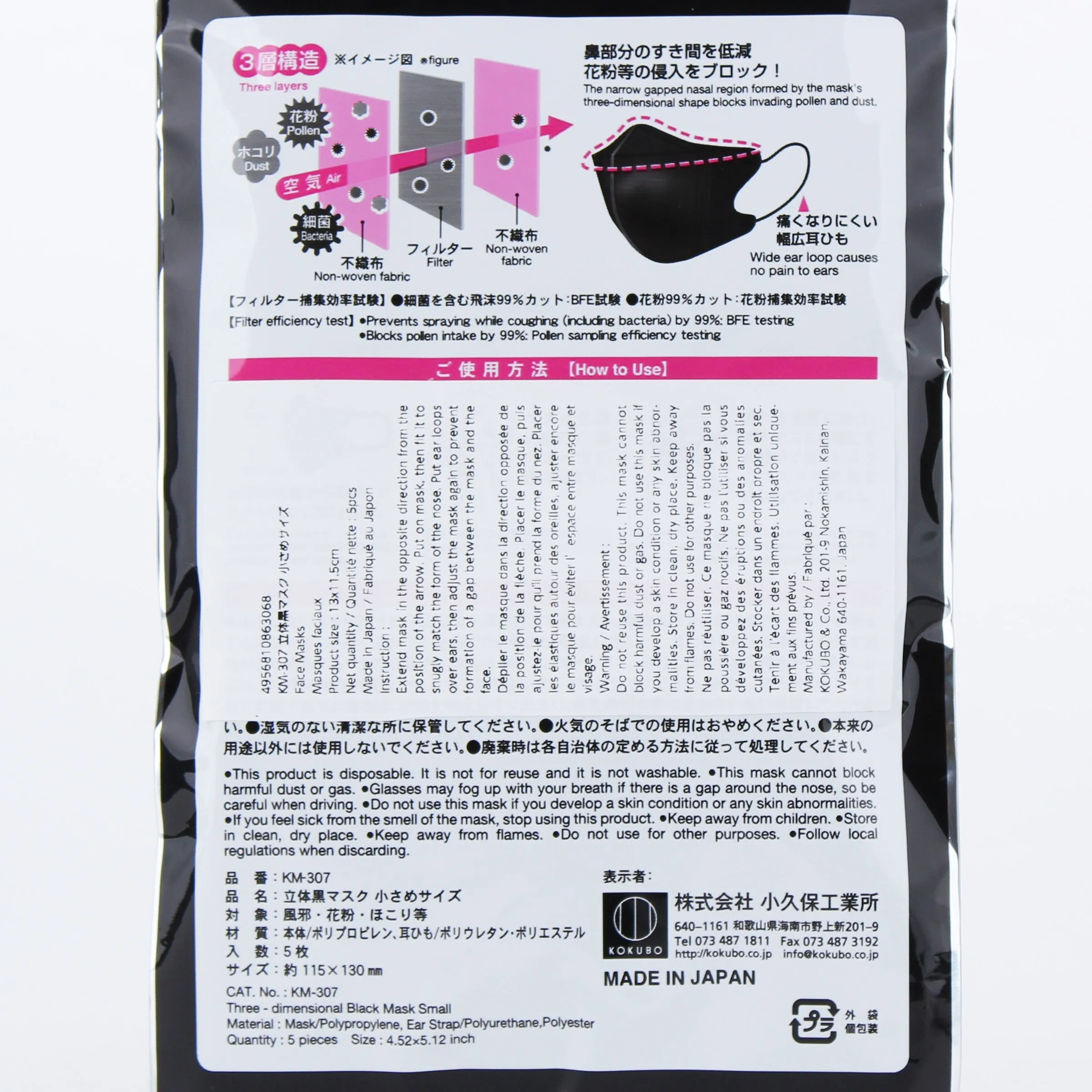 Disposable Face Masks (Small)