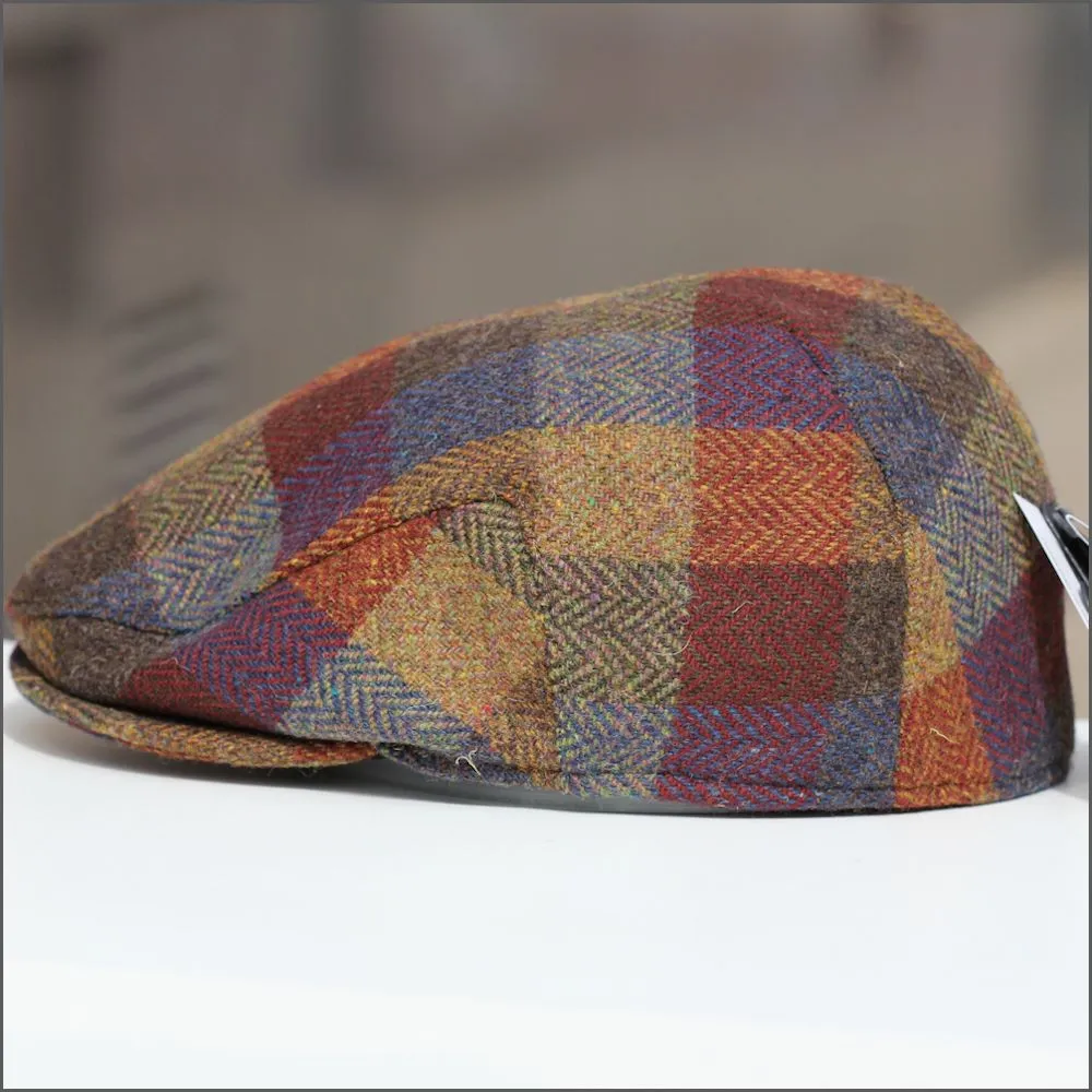 Donegal Tweed Patch Red Cap 