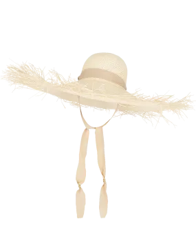 Extra Fray Long Brim Panama Hat