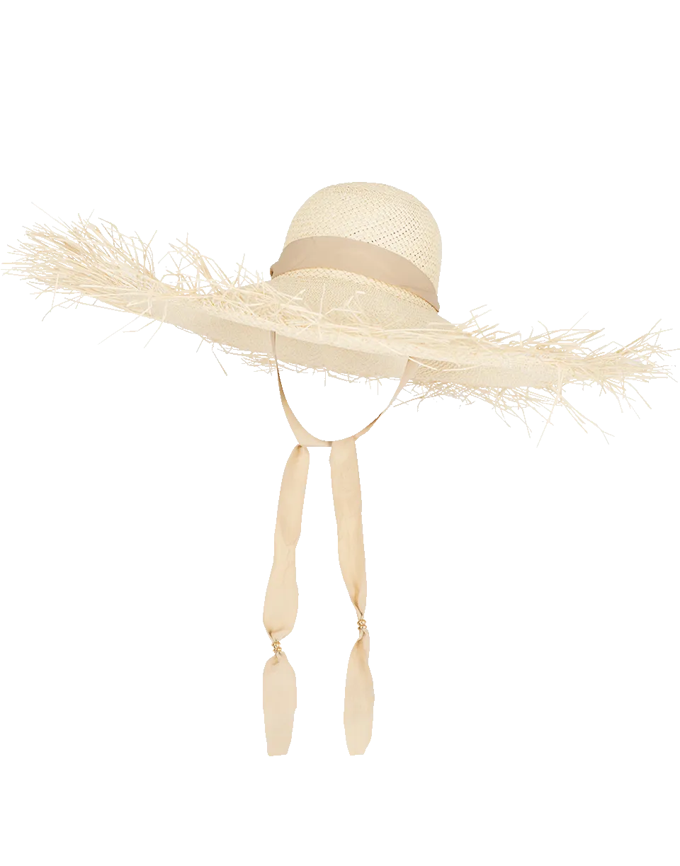 Extra Fray Long Brim Panama Hat