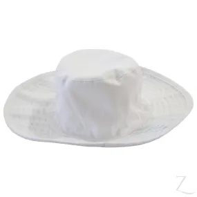 Floppy Hat Plain - White