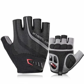 Gel Half Finger Cycling Gloves - Shockproof Breathable