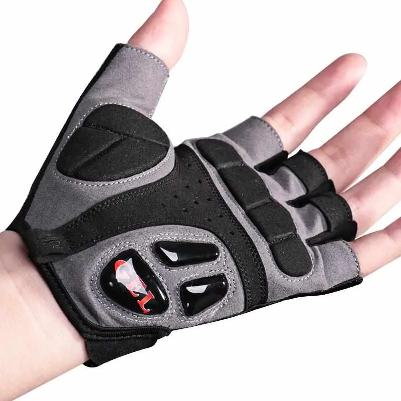 Gel Half Finger Cycling Gloves - Shockproof Breathable