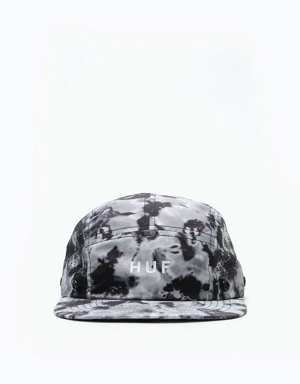 HUF Festival Covert Volley 5 Panel Cap - Black