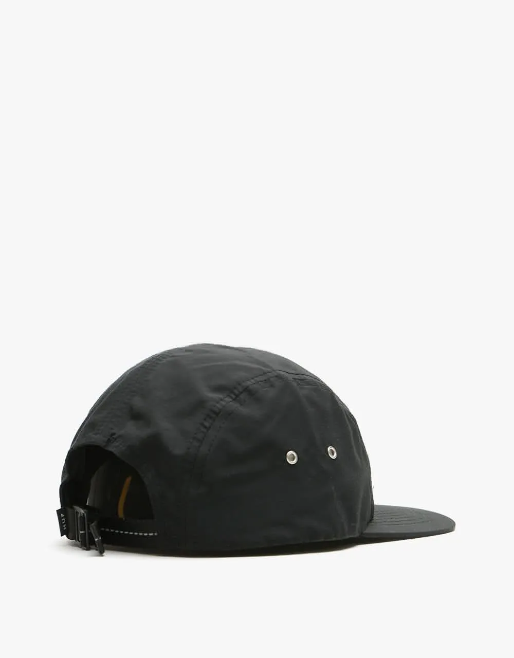 HUF Nylon Stash Pocket Volley 5 Panel Cap - Black