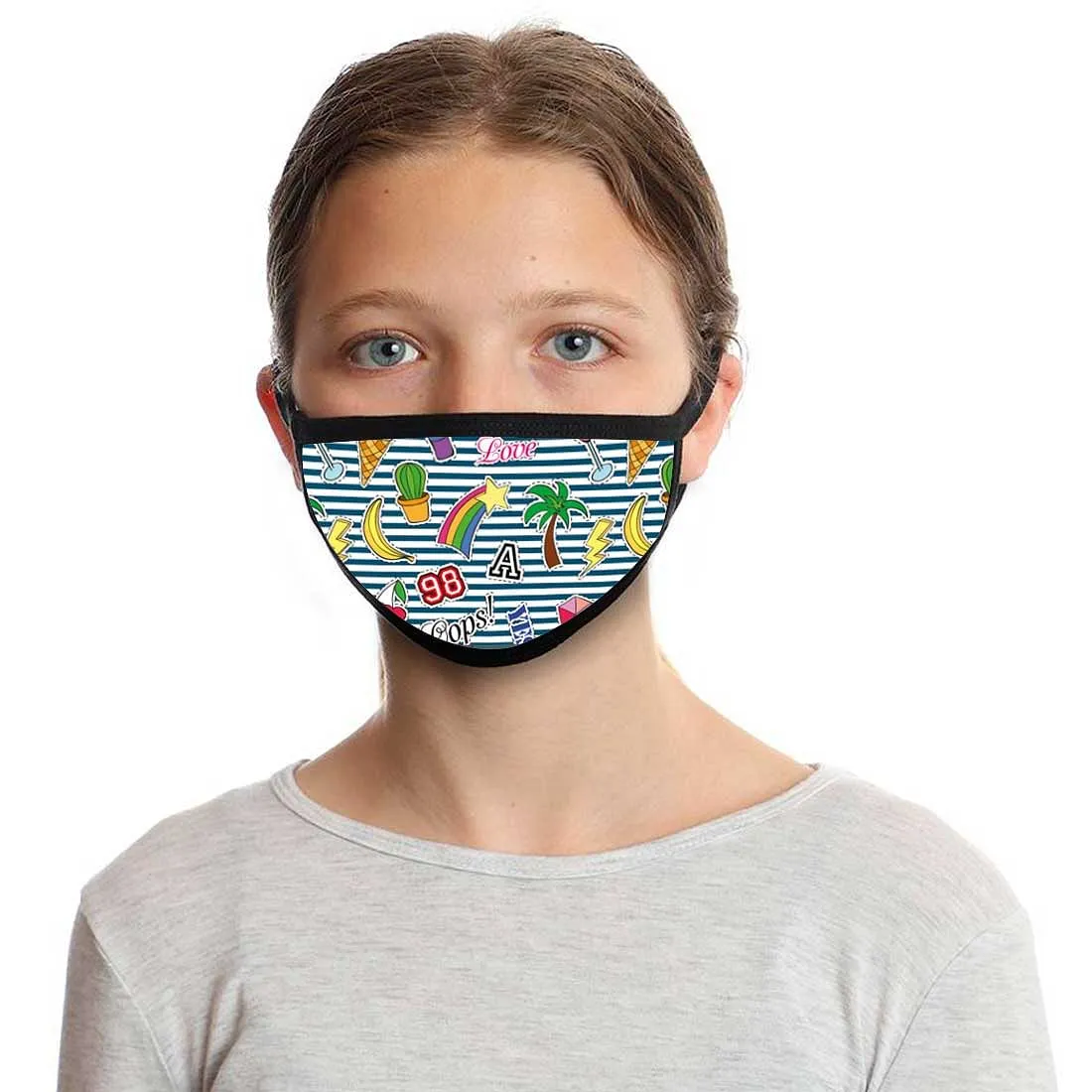 Kids Facemask - Set Of 2 -  Cool Patch