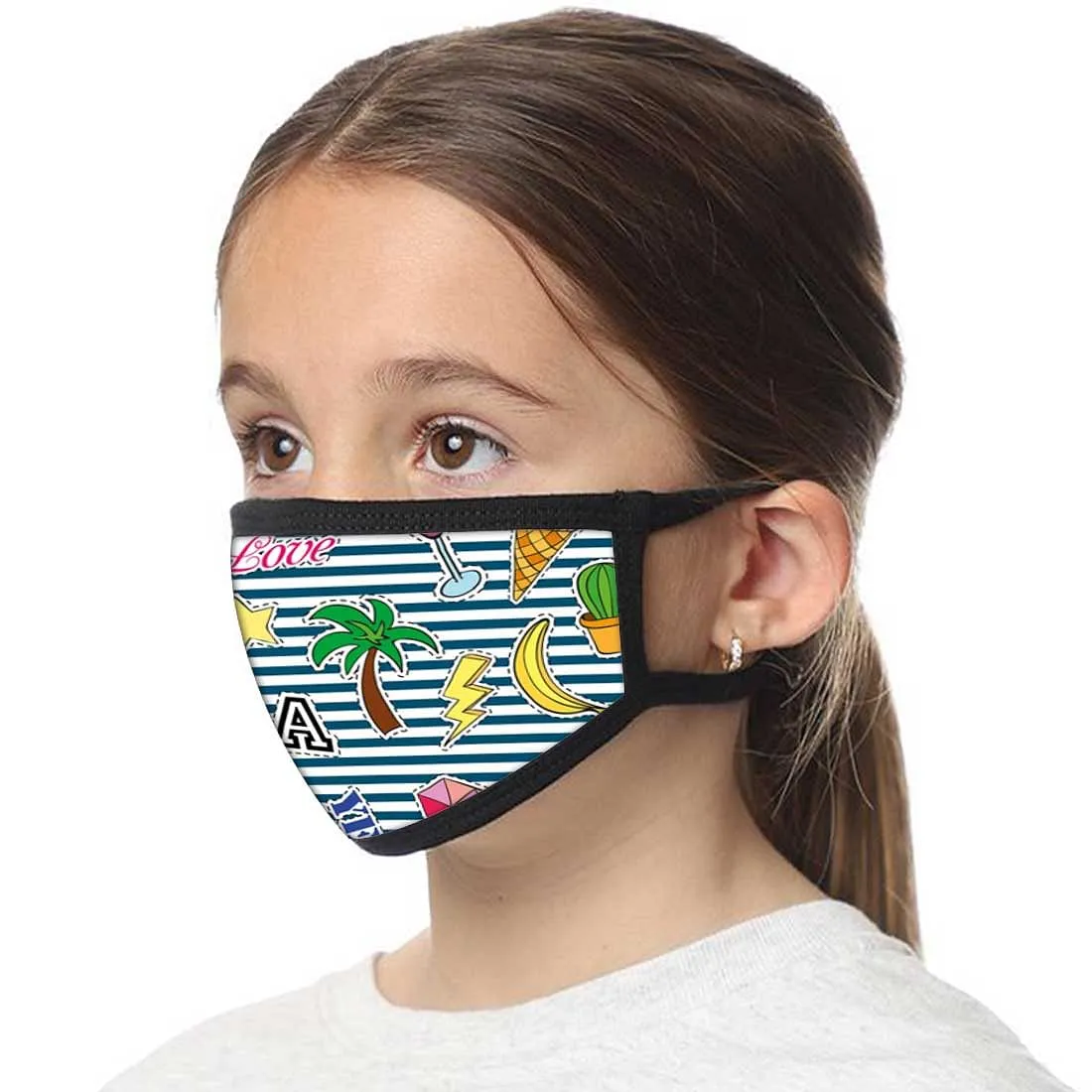 Kids Facemask - Set Of 2 -  Cool Patch