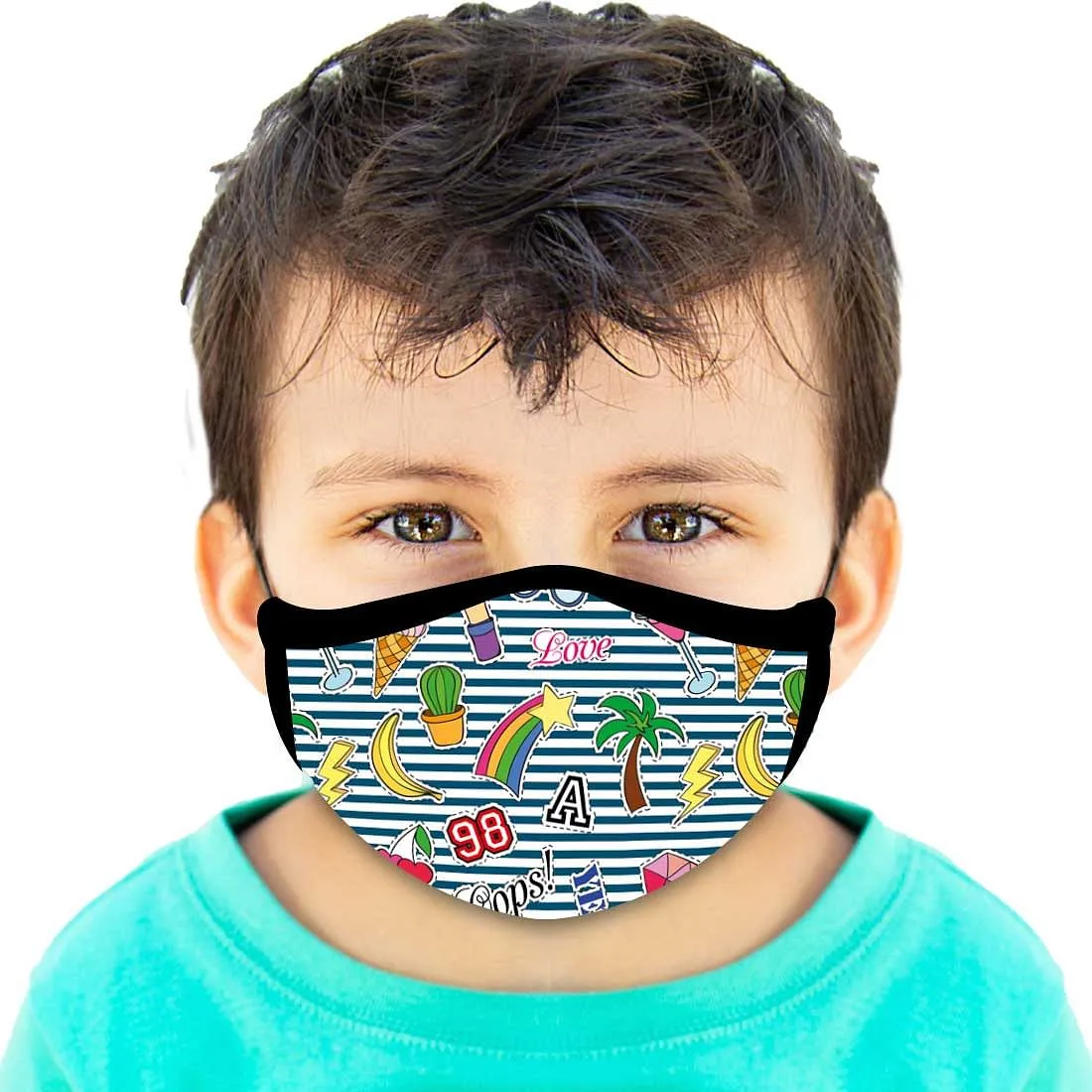 Kids Facemask - Set Of 2 -  Cool Patch