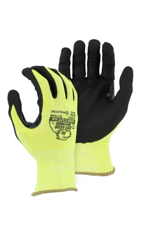 Majestic Glove 35-7466 Cut-Less Watchdog Nitrile Palm Glove