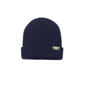 Navy Winged-O Longshoreman Beanie