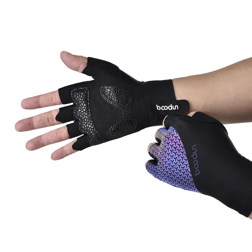 New Arrivals 2301379 Breatheable Shock Absorb Cycling Gloves With Half Finger Racing