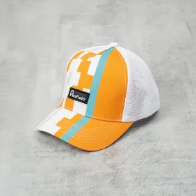 Penfield Print Trucker Cap - Apricot Geo