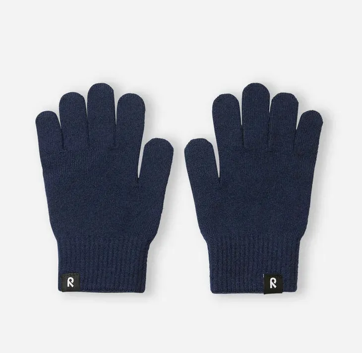 Reima Organic Cotton  Gloves - Vipatus - Navy