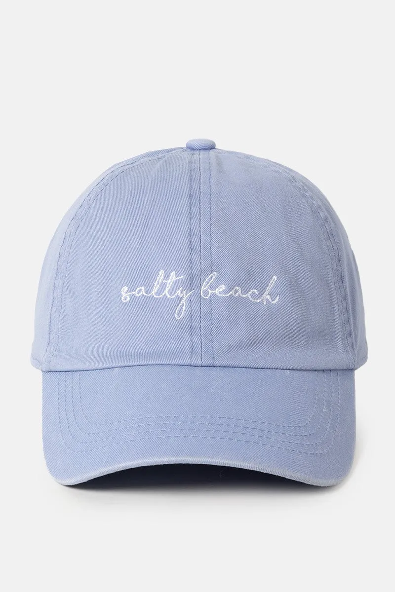 Salty Beach script hat