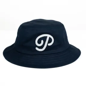 Script Bucket Hat (Navy)