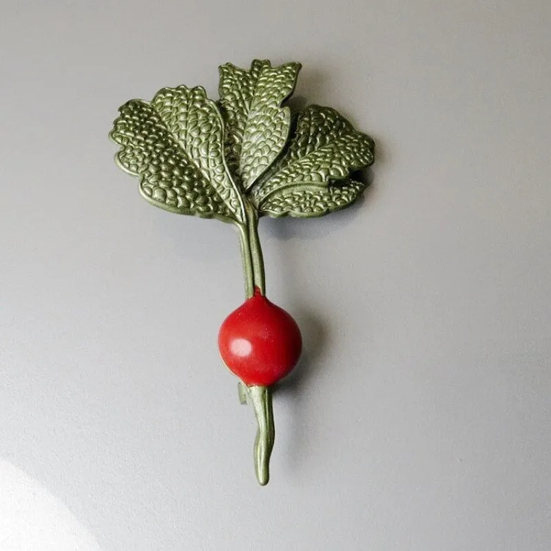 Spring Leaves and Greens Botanical Brooch Pin Collection