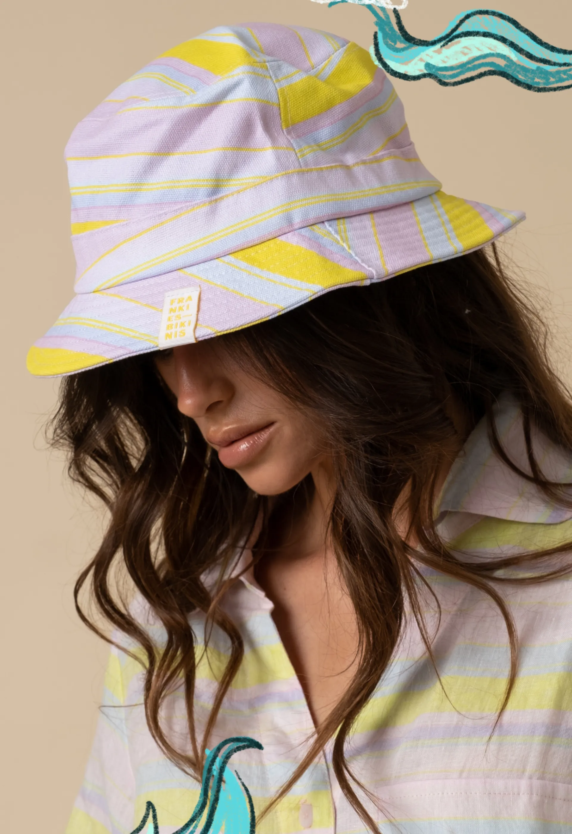 Summer Stripe Hat