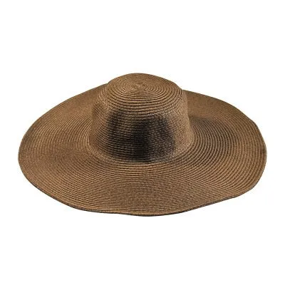 Summer Women's Ladies Foldable Wide Wide Brim Floppy Hat Beach -available in many colors