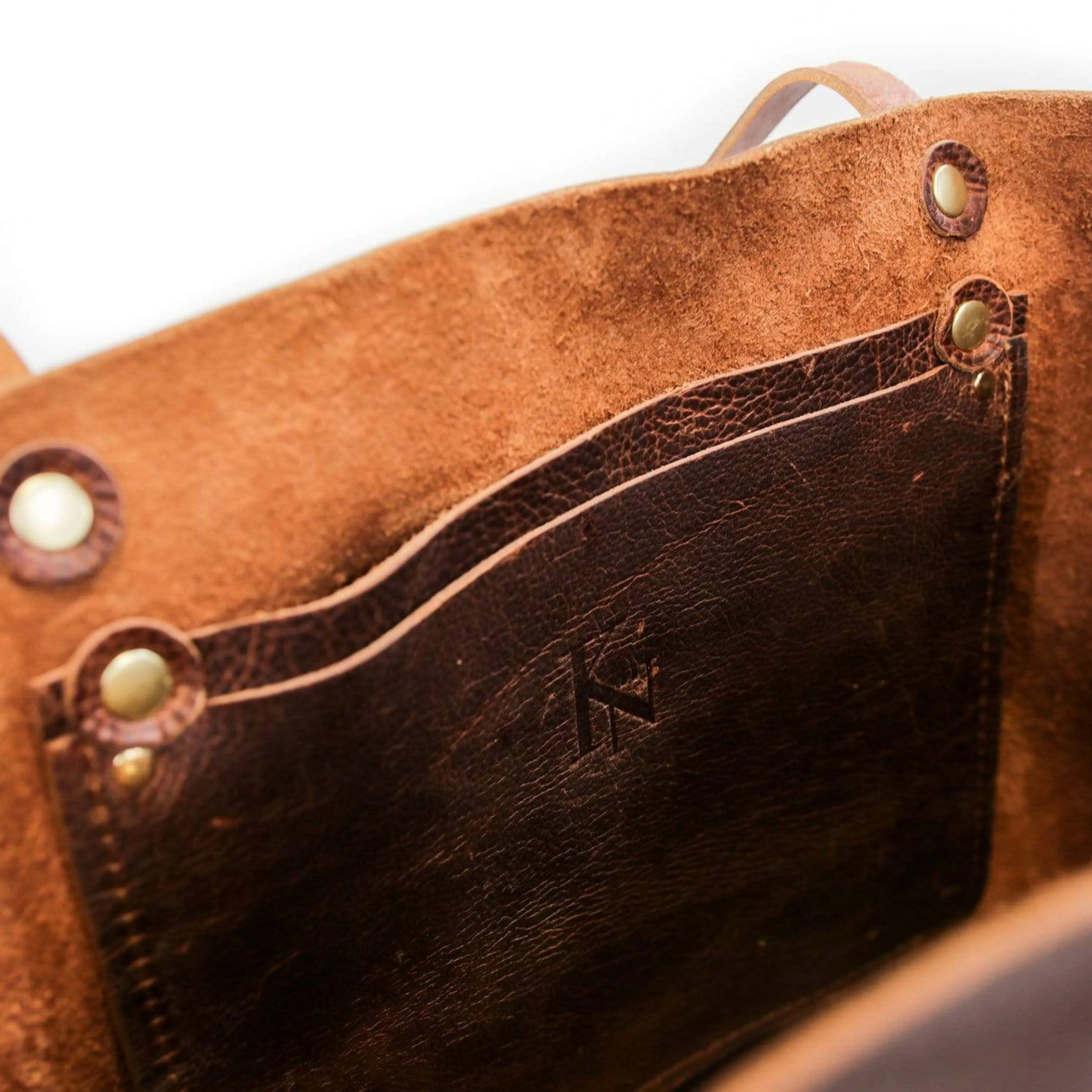 Tan Leather Tote