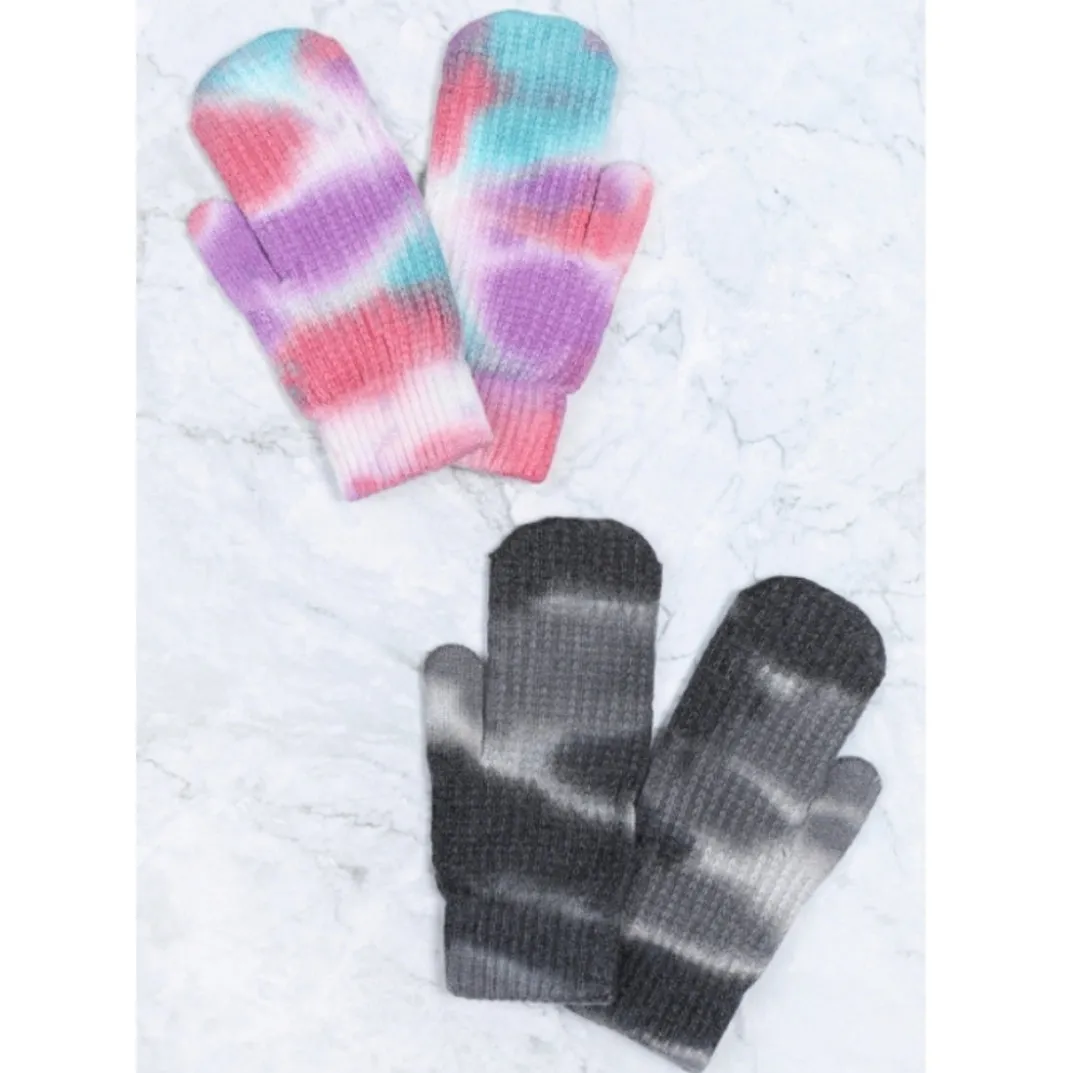 Tie Dye Mittens