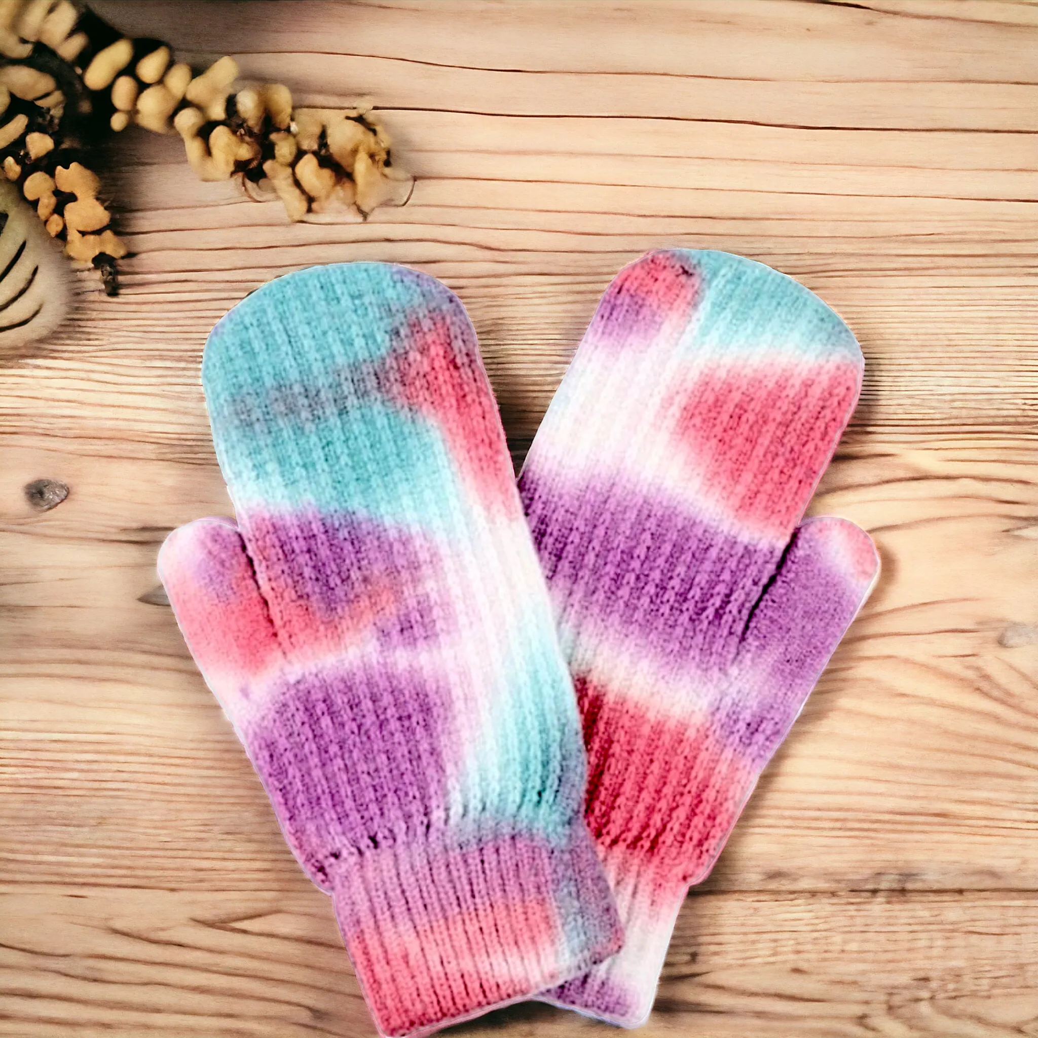 Tie Dye Mittens