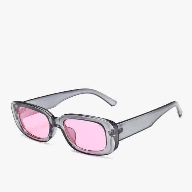 Women Brand Designer Rectangle Sun Glasses