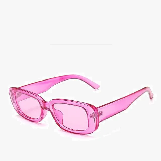 Women Brand Designer Rectangle Sun Glasses