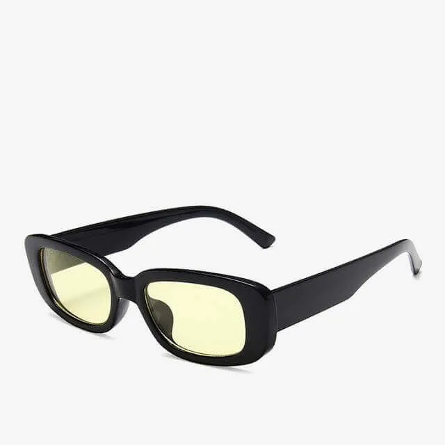 Women Brand Designer Rectangle Sun Glasses