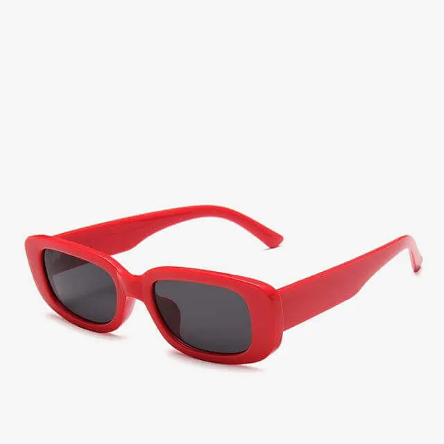 Women Brand Designer Rectangle Sun Glasses