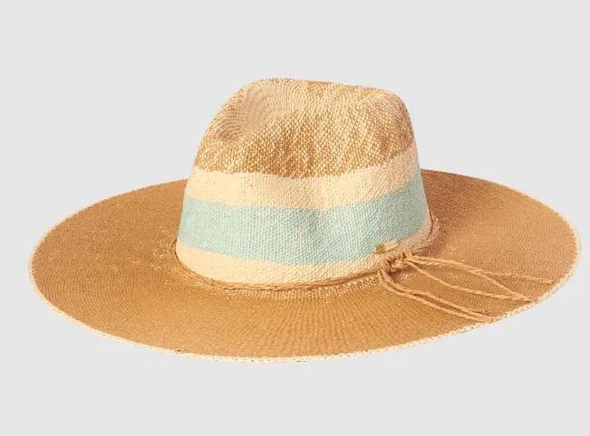 Women's Wide Brim Hat - Carmlea (Tea)