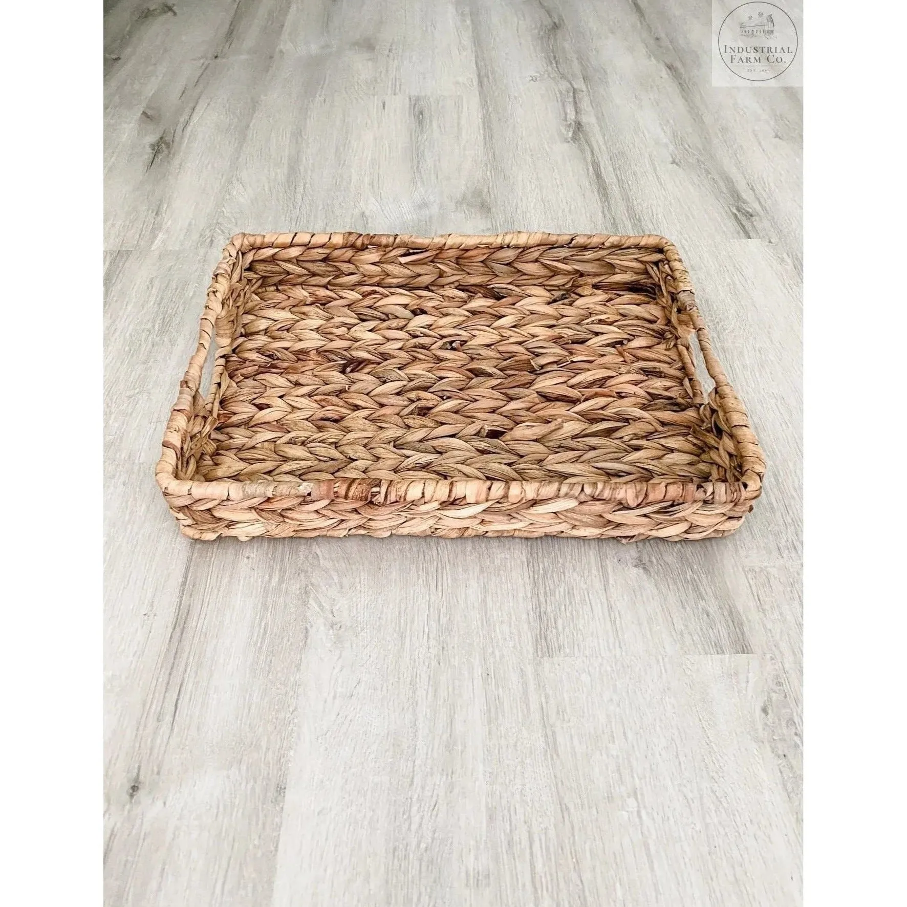 Woven Ottoman Tray